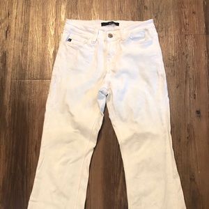 White KanCan flare jeans